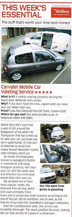 Autocar News Article