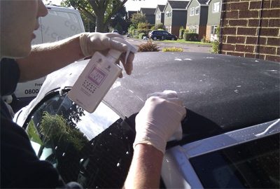 exterior optional extra for hood cleaning